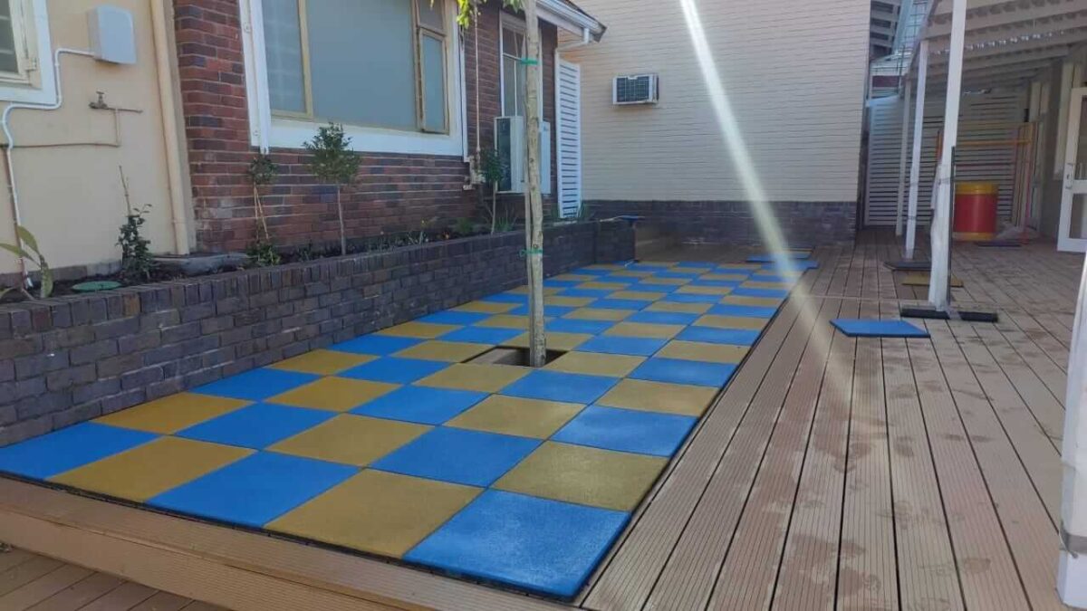 Rubber Pavers & Tiles - Masterfibre